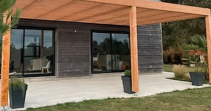 Image Pergola sur-mesure en bois naturel