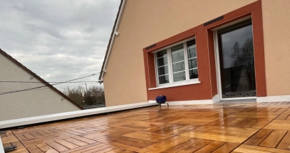 Image Réaménagement d’un toit-terrasse en cœur de ville – Caen (14)
