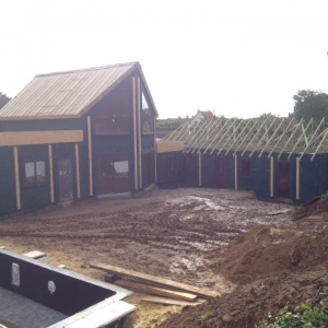 création d'une maison en bois dans le calvados